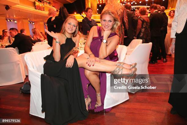 Magdalena Brzeska and her daughter Naomi Brzeska during the 'Sportler des Jahres 2017' Gala at Kurhaus Baden-Baden on December 17, 2017 in...