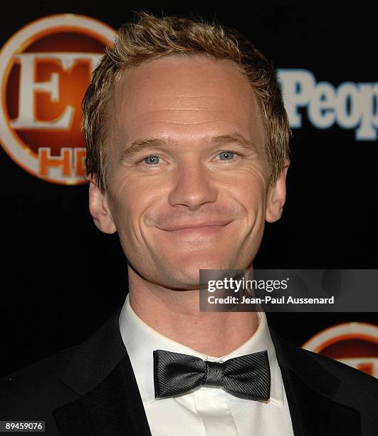 Actor Neil Patrick Harris arrives at the Entertainement Tonight Emmy party held at the Walt Disney Concert Hall on September 21, 2008 in Los Angeles,...