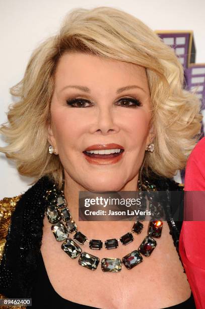 Joan Rivers attends Comedy Central's "Roast of Joan Rivers" at CBS Studios on July 26, 2009 in Studio City, California.