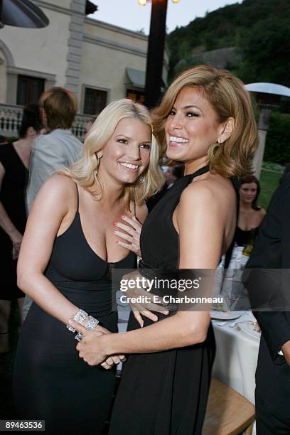 Jessica Simpson and Eva Mendes