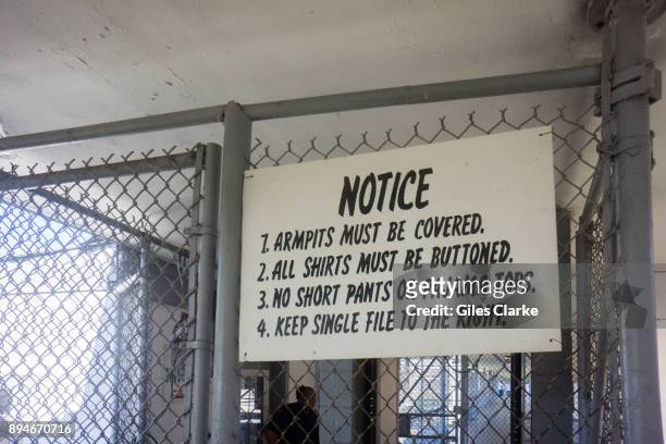 Sign at Angola Prison The Louisiana State Penitentiary, also known as Angola, and nicknamed the "Alcatraz of the South" and "The Farm" is a...