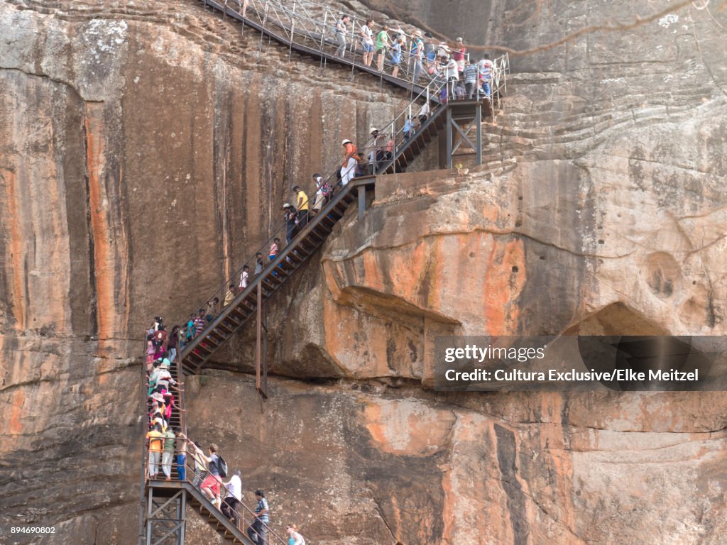 Ancient rock fortress, Sigiriya, Sri Lanka