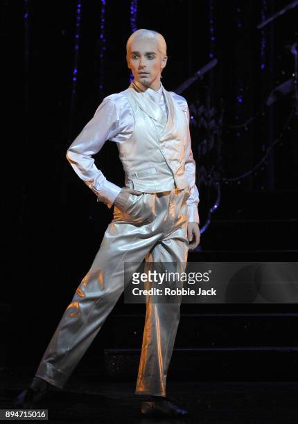Liam Mower as The Angel in Matthew Bourne's Cinderella at Sadler's Wells Theatre on December 15, 2017 in London, England.