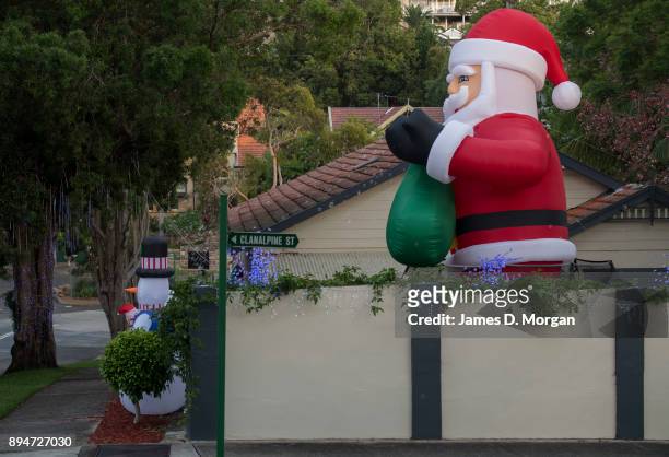 Residents of the Lower North Shore suburb of Mosman decorate their homes with lights and elaborate decorations in celebration of Christmas on...