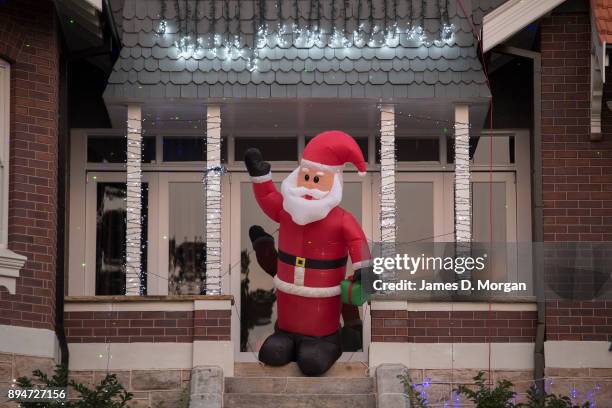 Residents of the Lower North Shore suburb of Mosman decorate their homes with lights and elaborate decorations in celebration of Christmas on...