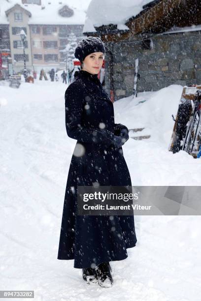 Actress Gemma Aterton attends 9th Les Arcs European Film Festival on December 18, 2017 in Les Arcs, France.