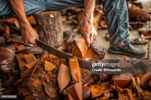 artisan mezcal in oaxaca - machete stock pictures, royalty-free photos & images