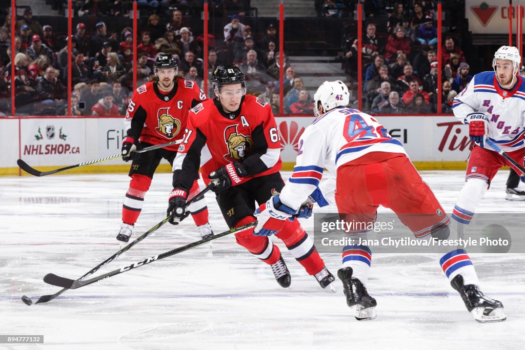 New York Rangers v Ottawa Senators
