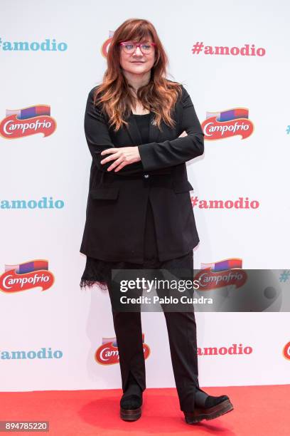 Spanish director Isabel Coixet presents the 'Campofrio' Christmas spot at 'La casa Encendida' on December 18, 2017 in Madrid, Spain.