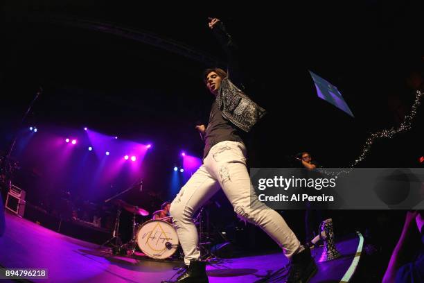 Nick Tangorra opens when Fergie performs at the 2017 WBLI FaLaLaLaLaLaFest at The Paramount Theater on December 17, 2017 in Huntington, New York.