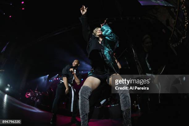 Fergie performs at the 2017 WBLI FaLaLaLaLaLaFest at The Paramount Theater on December 17, 2017 in Huntington, New York.