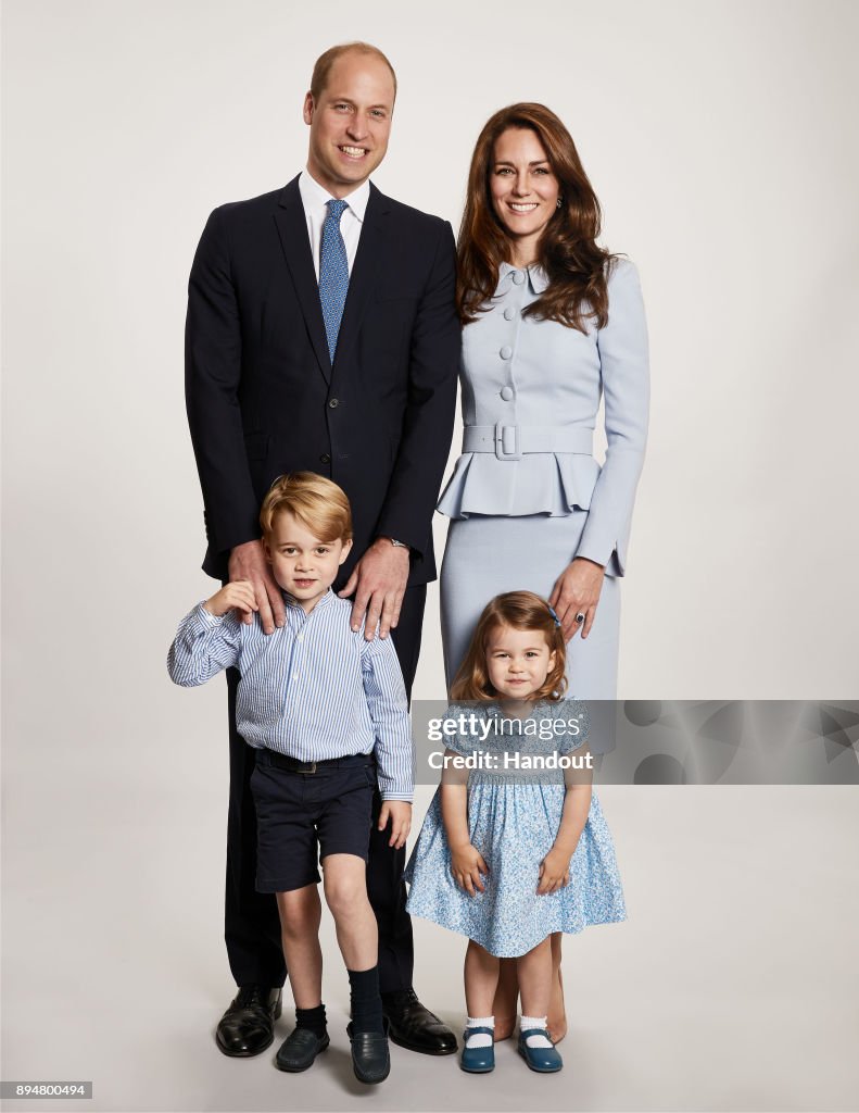 Duke & Duchess of Cambridge Christmas Card