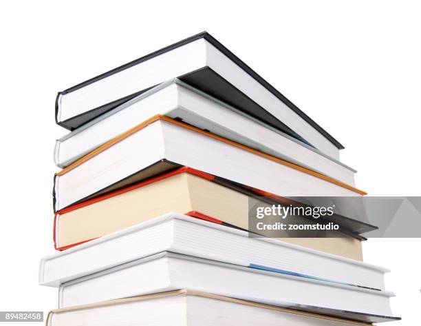 Book Stack Getty 68 Stack Of Books Spine Stock Photos, High-Res Pictures, and Images ...