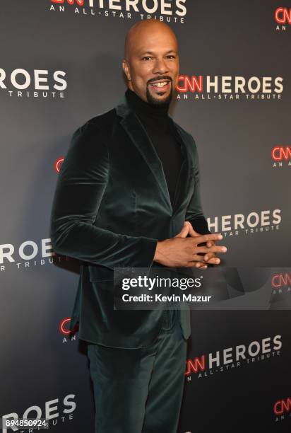 Common attends CNN Heroes 2017 at the American Museum of Natural History on December 17, 2017 in New York City. 27437_015