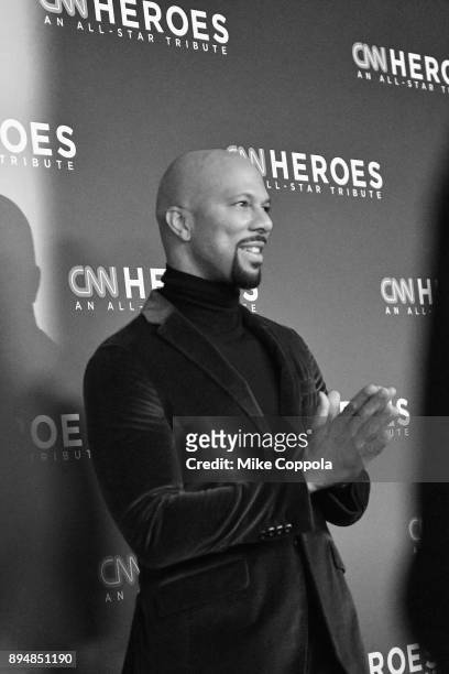 Common attends CNN Heroes 2017 at the American Museum of Natural History on December 17, 2017 in New York City. 27437_016