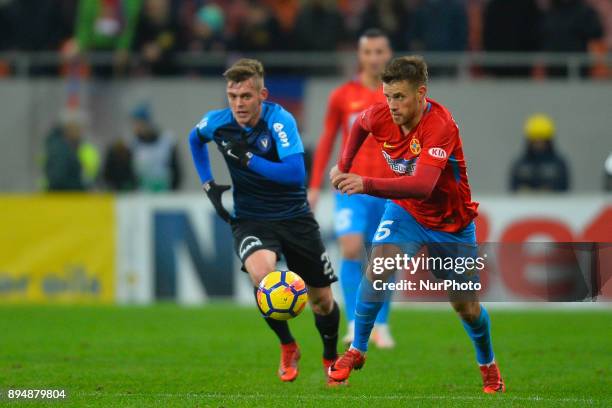 Steaua Bucharest's Mihai Pintili during the Stage 22 of the Romanian First League Football match, between Steaua Bucharest and Viitorul Constanta at...