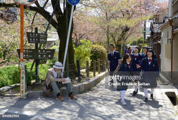 Philosopher's Walk in Kyoto. The Philosopher's Walk is a pedestrian path that follows a cherry-tree-lined canal in Kyoto, between Ginkaku-ji and...