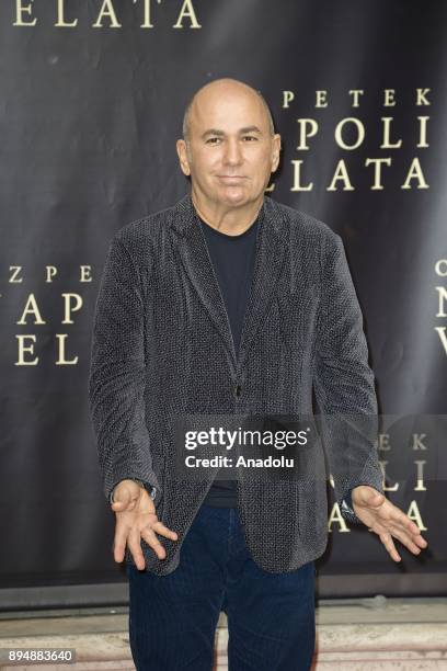 Director Ferzan Ozpetek attends the photocall of the movie 'Napoli Velata' at Palazzo Massimo alle Terme in Rome, Italy on December 18, 2017.