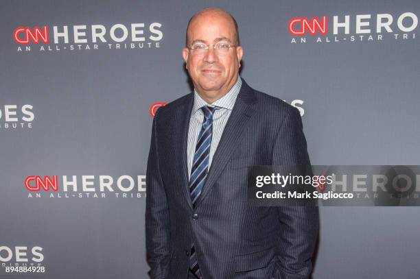 President Jeff Zucker attends the 11th Annual CNN Heroes: An All-Star Tribute at American Museum of Natural History on December 17, 2017 in New York...