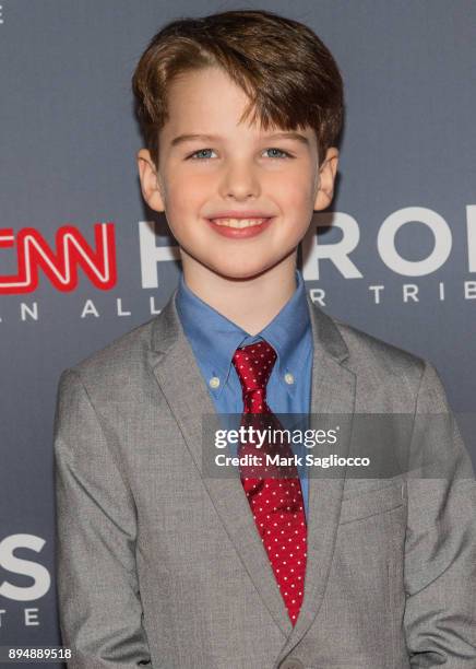 Iain Armitage attends the 11th Annual CNN Heroes: An All-Star Tribute at American Museum of Natural History on December 17, 2017 in New York City.