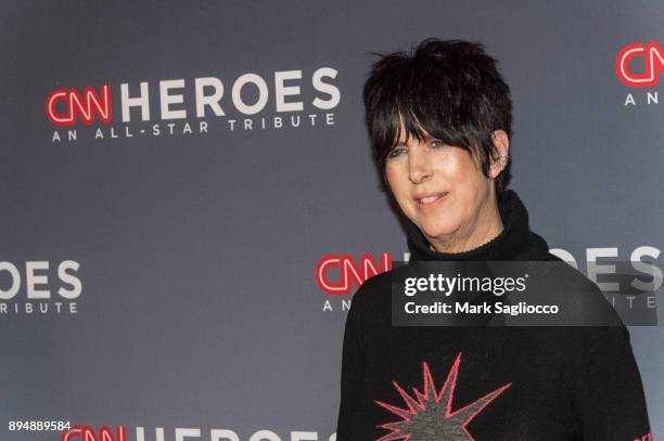 Songwriter Diane Warren attends the 11th Annual CNN Heroes: An All-Star Tribute at American Museum of Natural History on December 17, 2017 in New...