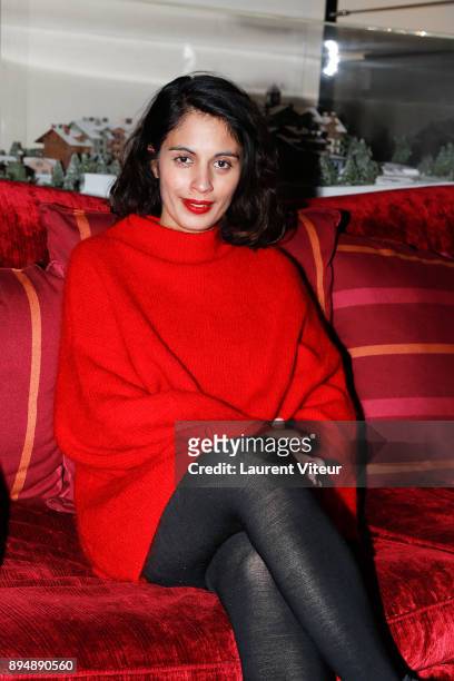 Actress Iram Haq attends 9th Les Arcs European Film Festival on December 18, 2017 in Les Arcs, France.