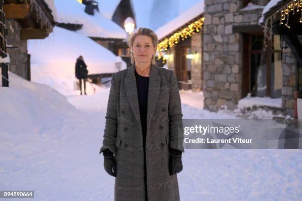 Actress Trine Dyrholm attends 9th Les Arcs European Film Festival on December 18, 2017 in Les Arcs, France.