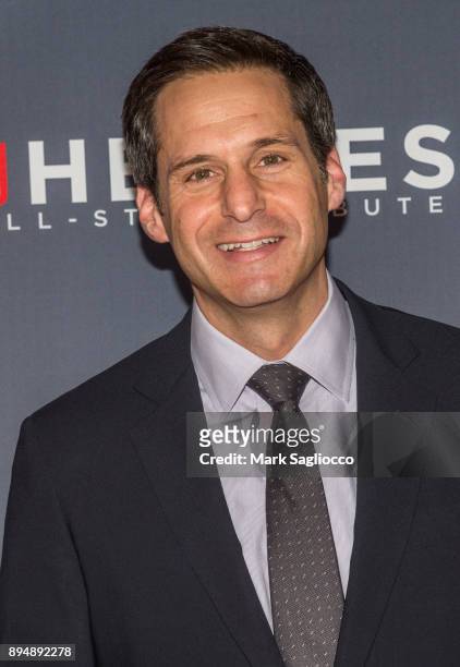 Journalist John Berman attends the 11th Annual CNN Heroes: An All-Star Tribute at American Museum of Natural History on December 17, 2017 in New York...