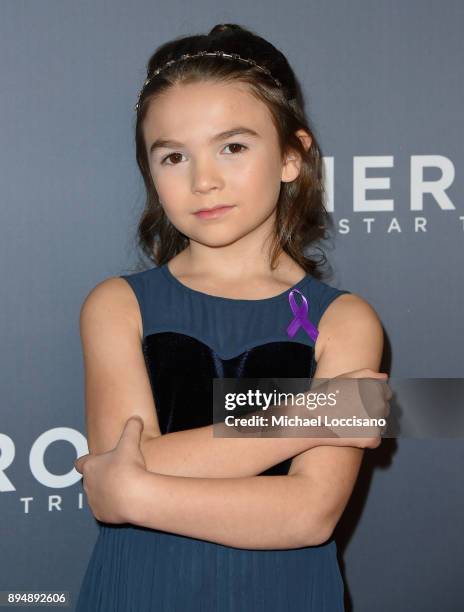 Brooklynn Prince attends CNN Heroes 2017 at the American Museum of Natural History on December 17, 2017 in New York City. 27437_016