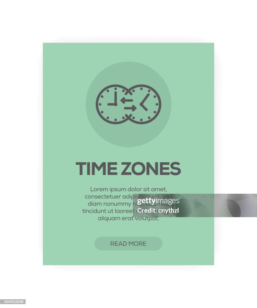 TIME ZONES CONCEPT