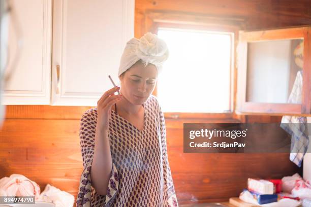 lazy housewife - bored housewife stock pictures, royalty-free photos & images