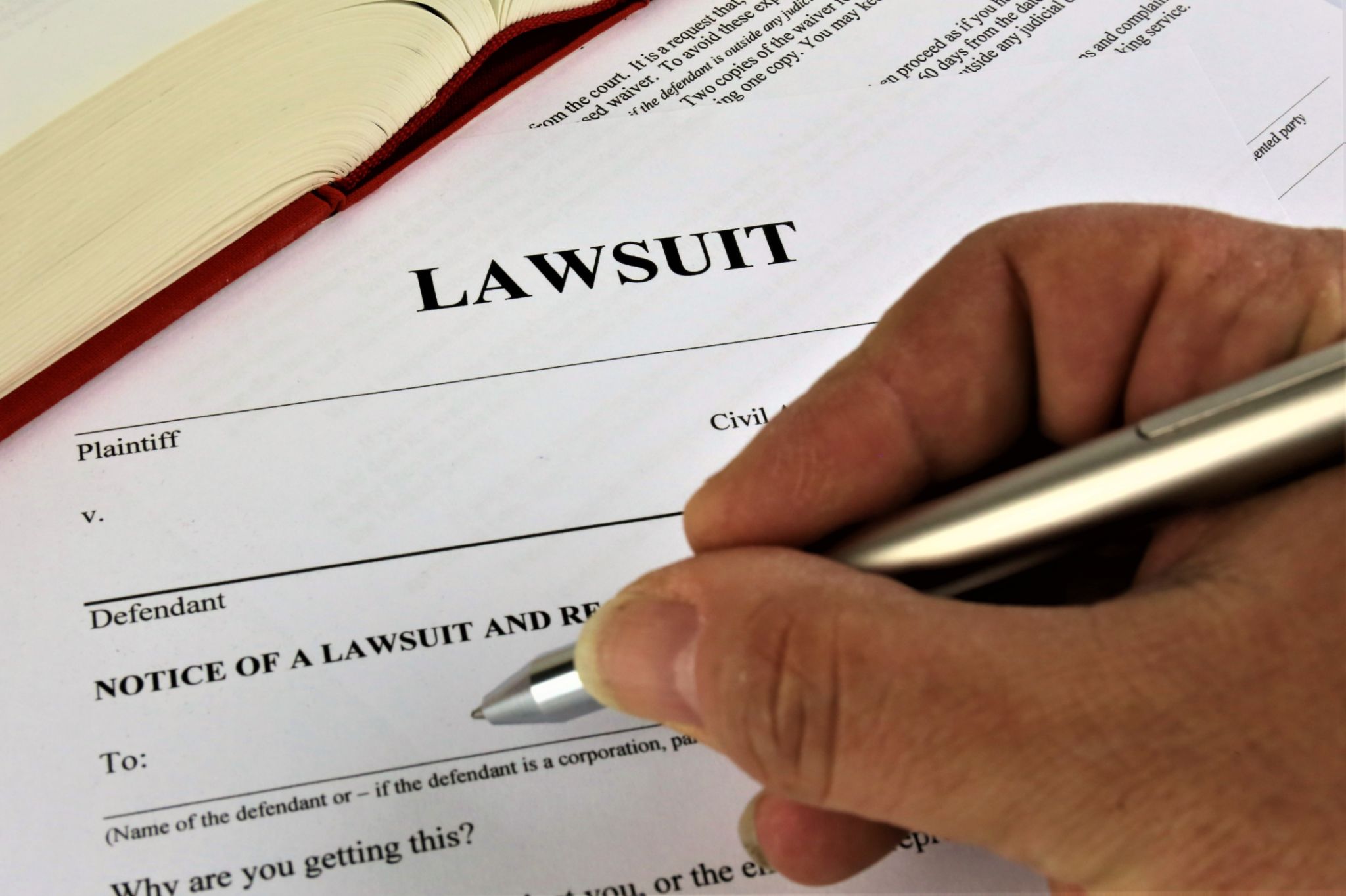 An concept Image of a lawsuit An concept Image of a lawsuit