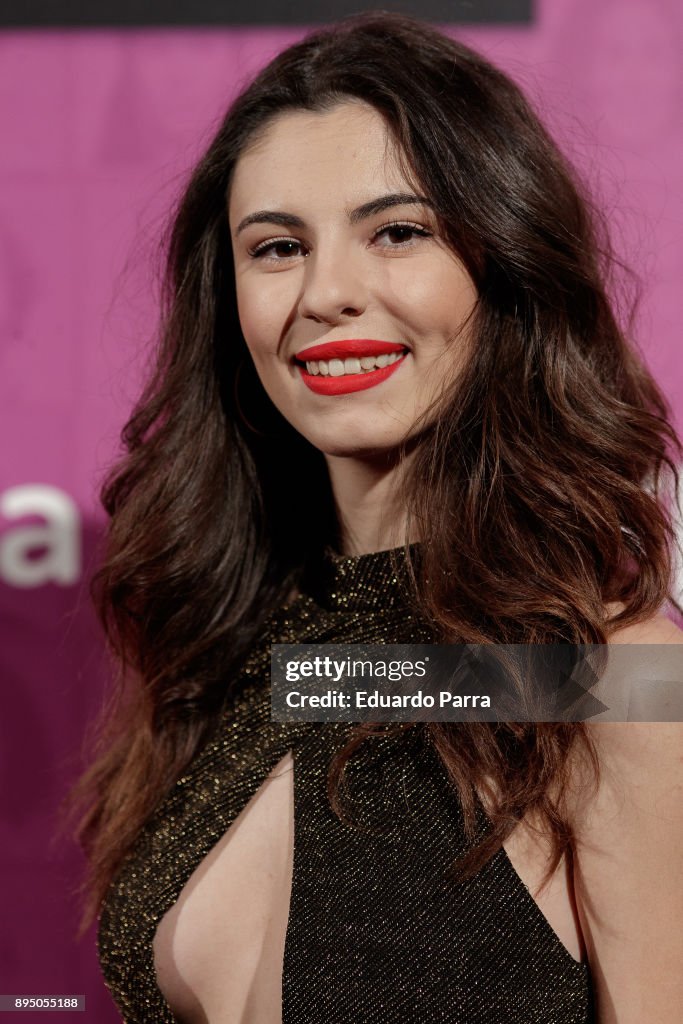 Actress Jana Gomez attends the 'Casi normales' premiere at La Latina