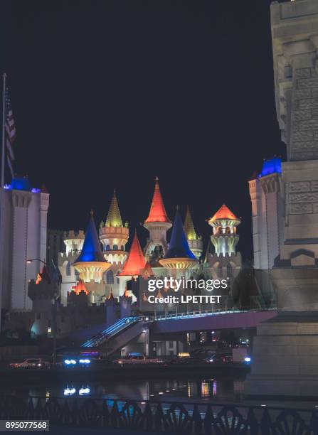 las vegas - excalibur hotel stock pictures, royalty-free photos & images