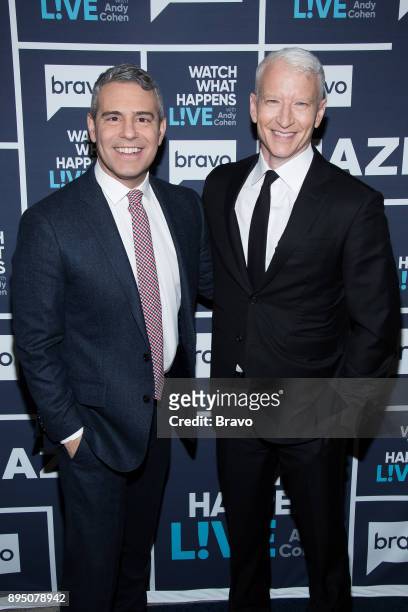Pictured : Andy Cohen and Anderson Cooper --