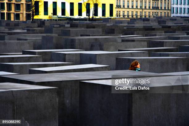 berlin holocaust memorial - peter eisenman stock pictures, royalty-free photos & images