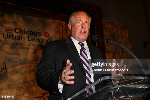 Illinois Governor Pat Quinn attends the opening reception for the National Urban League at The Field Museum on July 29, 2009 in Chicago, Illinois.