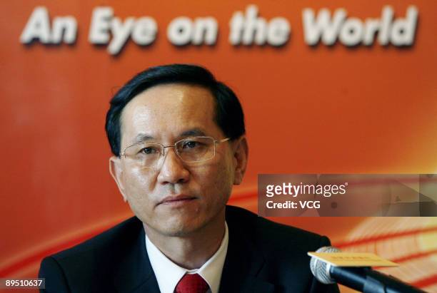 Li Jiping, Vice President of China Development Bank Corporation Hong Kong Branch, attends the CDB Hong Kong Branch Inauguration press conference held...