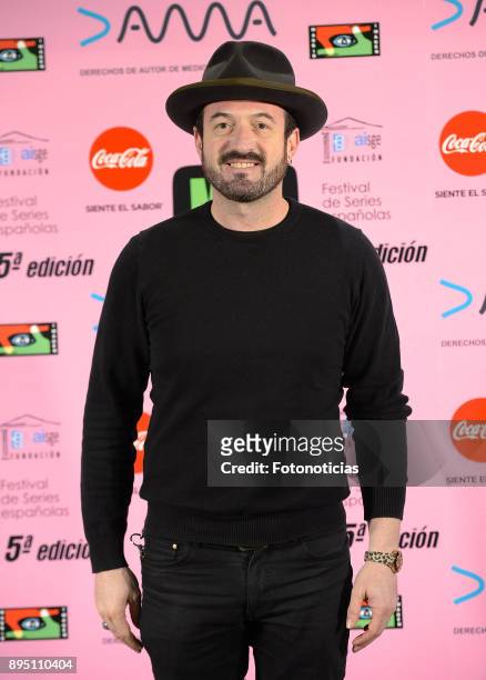 Alex O'Dogherty attends the 2017 MIM Series Awards at the ME Hotel on December 18, 2017 in Madrid, Spain