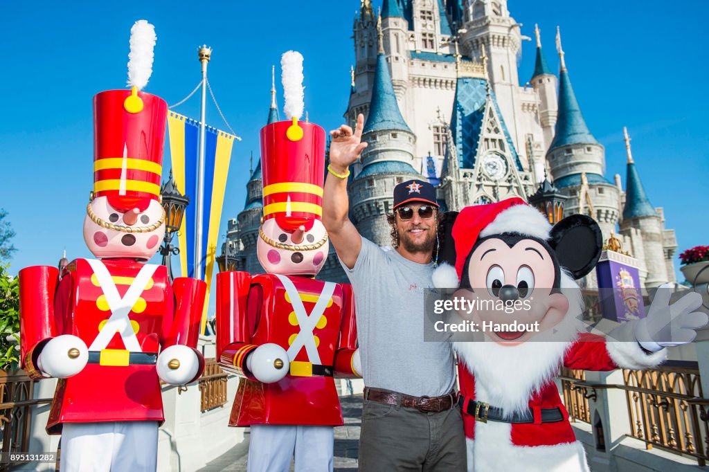 Celebrities Visit Walt Disney World