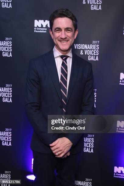 Danny Boockvar, President of NFL Experience, attends the NYC & Company Foundation Visionaries & Voices Gala 2017 on December 18, 2017 in New York...
