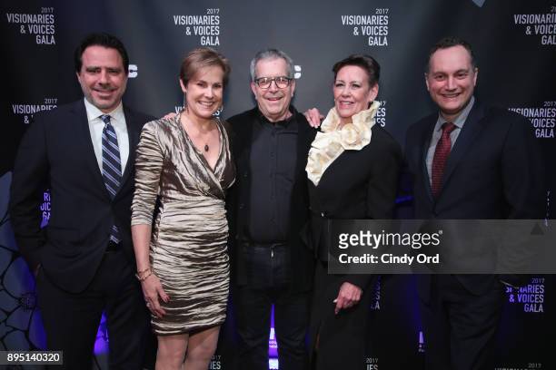 William Pennell, Lisa Truitt, David Kahne, Christine Kurtz, and Alexander Svezia attend NYC & Company Foundation Visionaries & Voices Gala 2017 on...