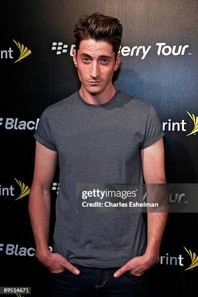 "The Beautiful Life's" actor Iddo Goldberg attends the Blackberry Tour launch party at the Thomson Hotel LES on July 29, 2009 in New York City.