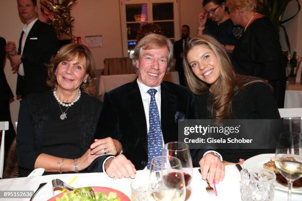 Prince Leopold "Poldi" von Bayern and his wife Princess Ursula, Uschi von Bayern and Victoria Swarovski during the annual Christmas Roast Kid Dinner...