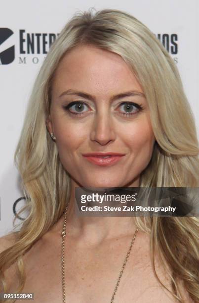Actress Amy Rutberg attends the "Hostiles" New York Premiere at Metrograph on December 18, 2017 in New York City.