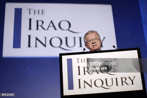 John Chilcot, the Chairman of the Iraq Inquiry, outlines the terms of reference for the inquiry and explains the panel's approach to its work during...
