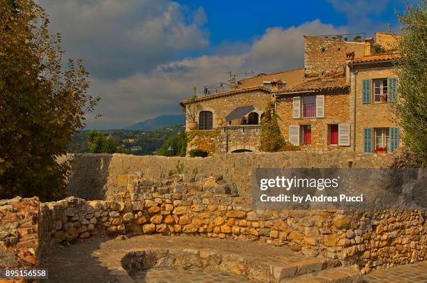 saint-paul-de-vence, provence-alpes-côte d'azur region, france - saint-paul-de-vence stock pictures, royalty-free photos & images