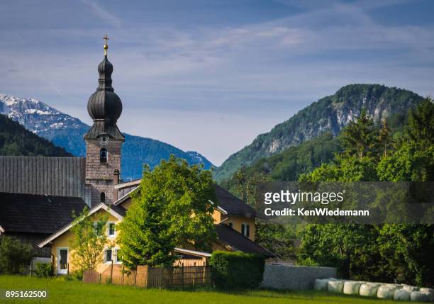 österreichischen zwiebel domkirche - onion dome stock-fotos und bilder