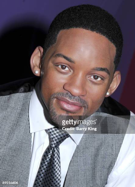 Wax figure of Will Smith is displayed at Madame Tussaud's Wax Museum on July 29, 2009 in Hollywood, California.