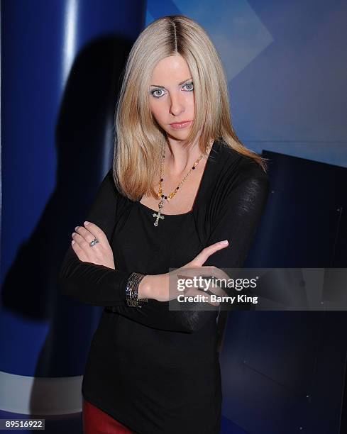 Wax figure of Sarah Michelle Gellar is displayed at Madame Tussaud's Wax Museum on July 29, 2009 in Hollywood, California.